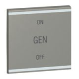 奥特-盖板-GEN开关-2模-金属镁方形