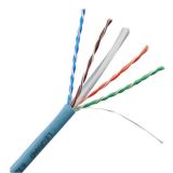 六类4对非屏蔽PVC双绞线缆(305米,浅蓝色)